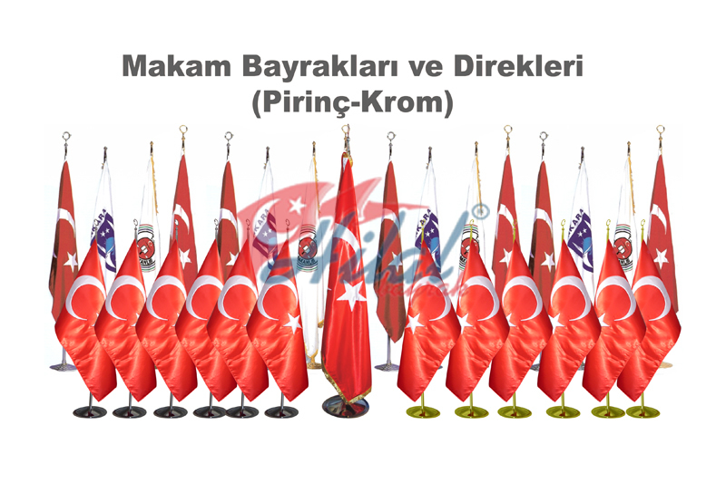 Makam Bayrağı Kullanım Alanları