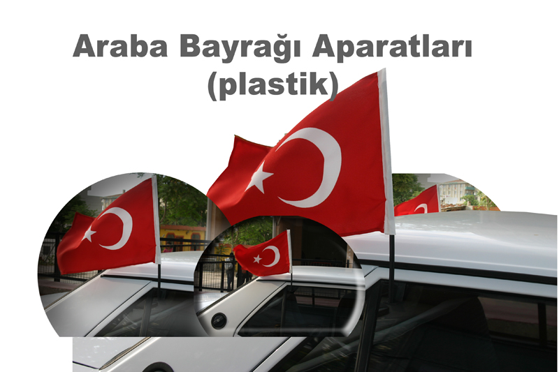 araç flama bayrakları araba bayrağı konvoy bayrak imalatı