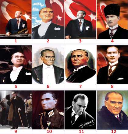 Kullanım Alanları ve Özellikleri Atatürk Posterleri; ulu önder Gazi Mustafa Kemal Atatürk'ün istediğiniz ebat ve ölçüde, poster ve bayrağı imalatının yapıldığı Gönder Bayrak; yine dijital ortamda hazırlanan afişleri istediğiniz ebat ve ölçüde hazırlar, istenilen günde teslimatını sağlar.